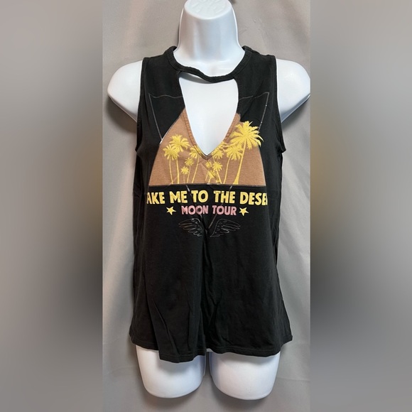 Express One Eleven Tank Top Shirt‎ Take Me To The Desert Moon Tour Sz Small - Picture 1 of 7